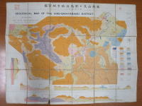 英彦山及び邪馬渓地地質図
